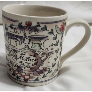 Vintage Matthew Rice Mother Tea Pot Coffee Mug Cup Made in England
